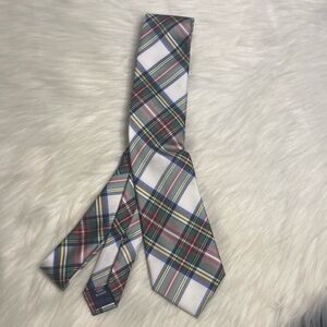 Men’s Club Room Stewart Plaid Neck Tie NWT